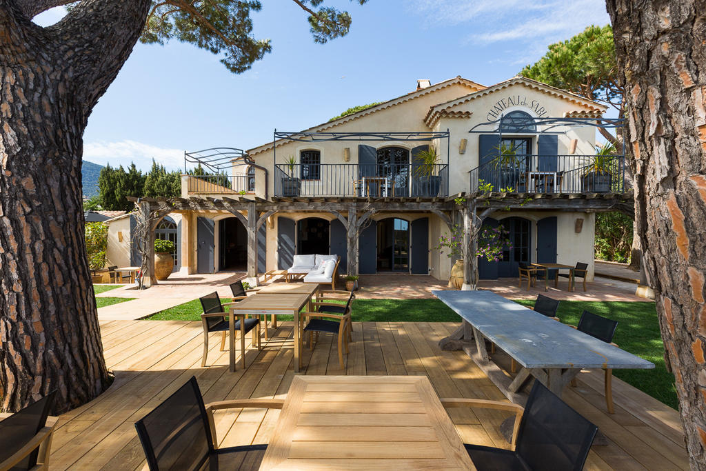 Chateau De Sable Hostal Cavalaire-sur-Mer Exterior foto