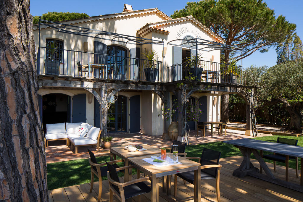 Chateau De Sable Hostal Cavalaire-sur-Mer Exterior foto